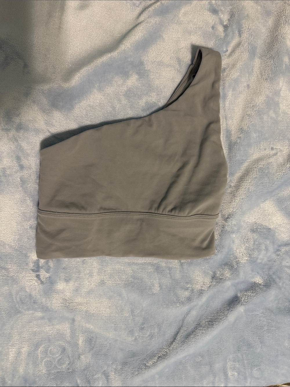 lululemon athletica One-Shoulder Swim Top in Gray